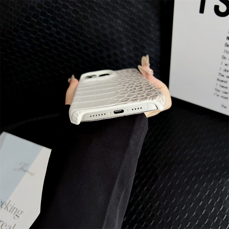 Gradient Crocodile Pattern iPhone Case