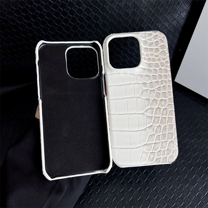 Gradient Crocodile Pattern iPhone Case