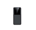 Portable Power Bank with Built-in Cable and Digital Display