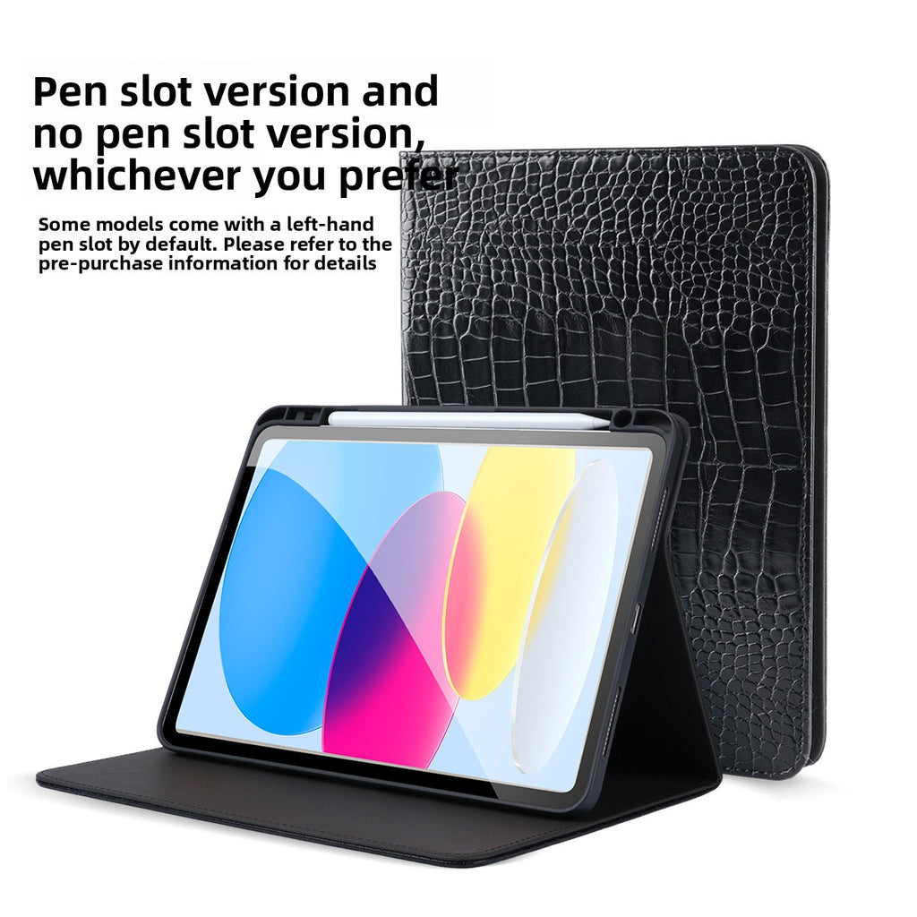 Crocodile Pattern Protective Cover with Pen Slot
