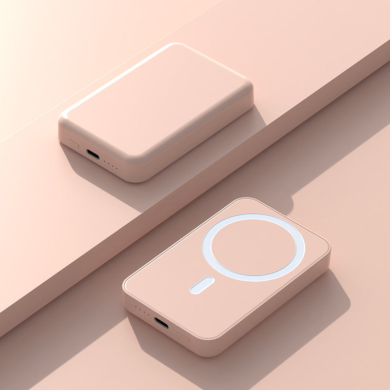 Magnetic Wireless Portable Power Bank