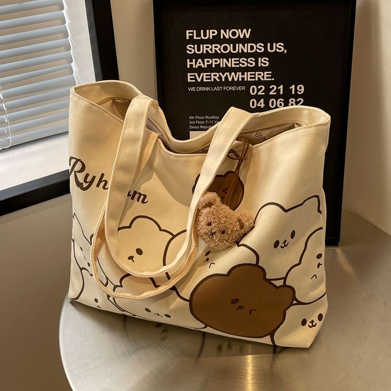 Little Bear Canvas Bag