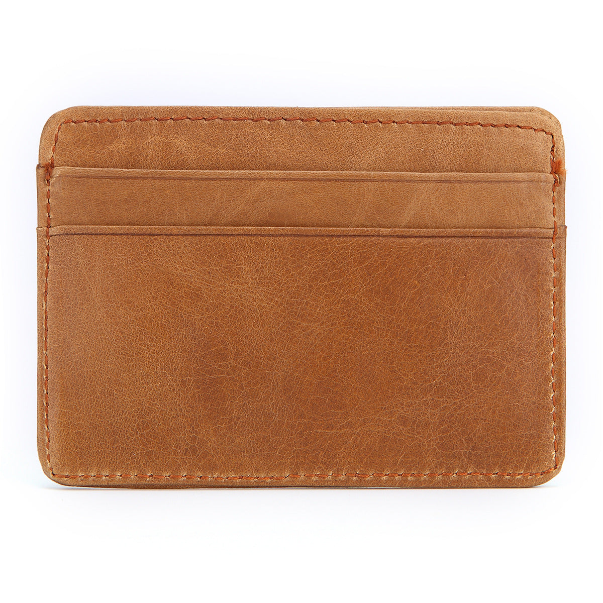Mens Genuine Leather Wallet Retro Cowhide Card Holder