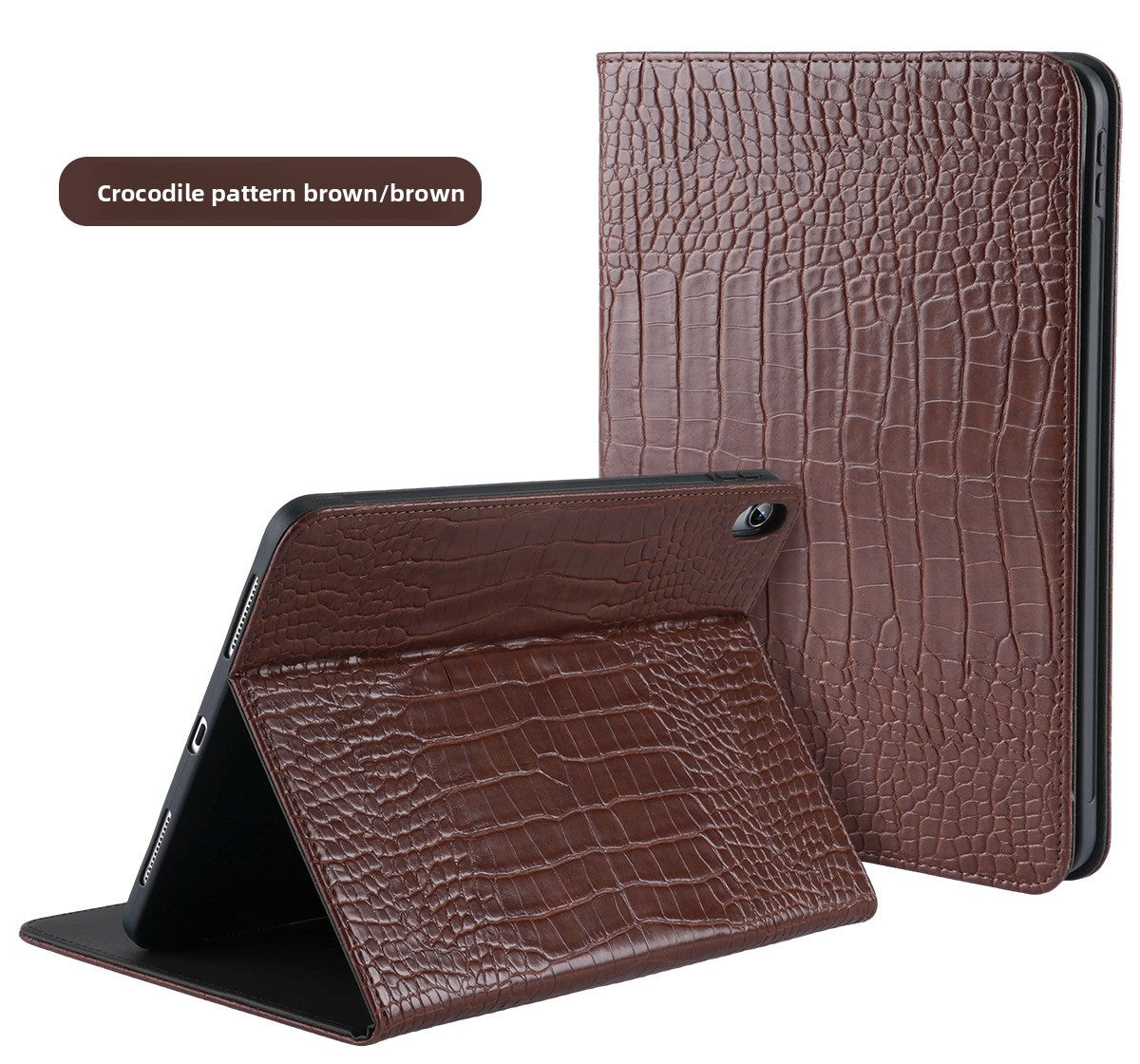 Crocodile Pattern Protective Cover with Pen Slot