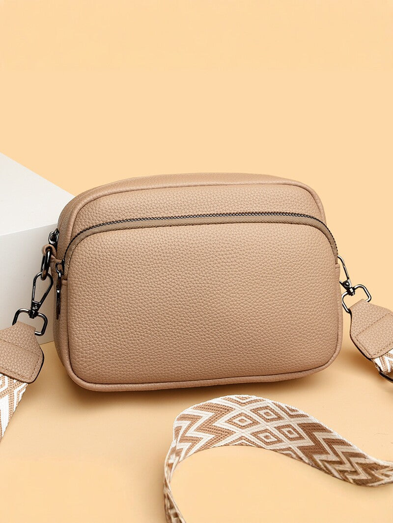 Women's Retro Crossbody Bag Small PU Leather Shoulder Purse