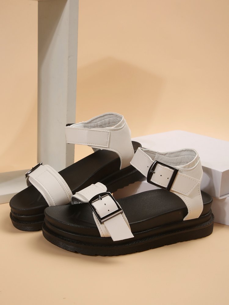Womens Flat Roman Sandals Thick Hollow Out Sandals