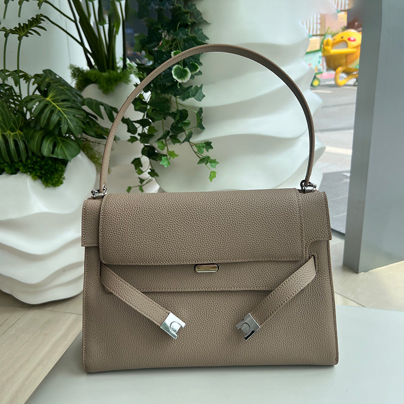 Retro Genuine Leather Handbag