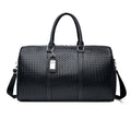 Textured Travel Bag with Shoe Compartment