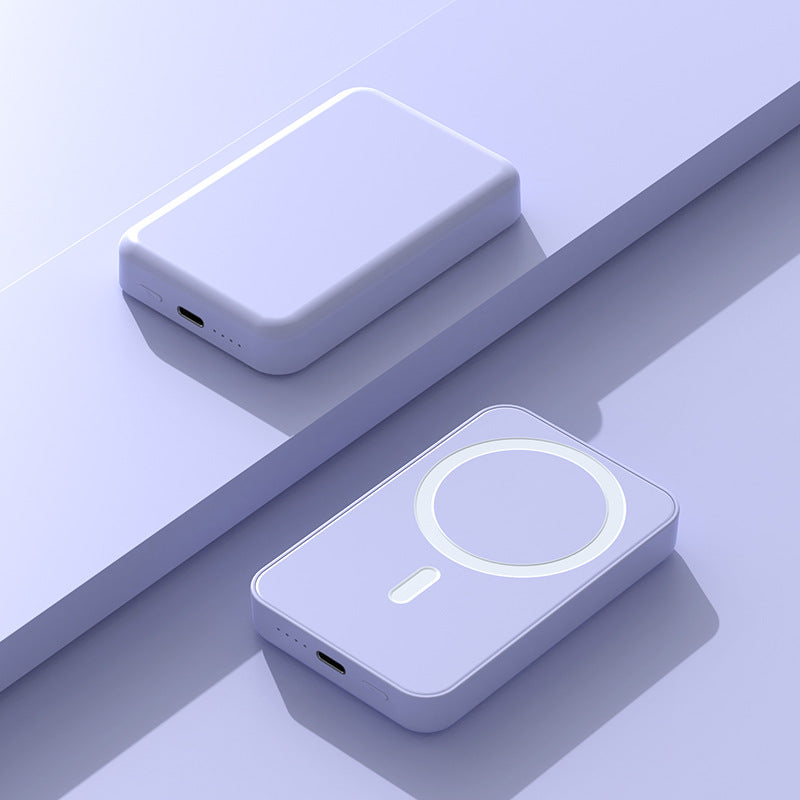 Magnetic Wireless Portable Power Bank