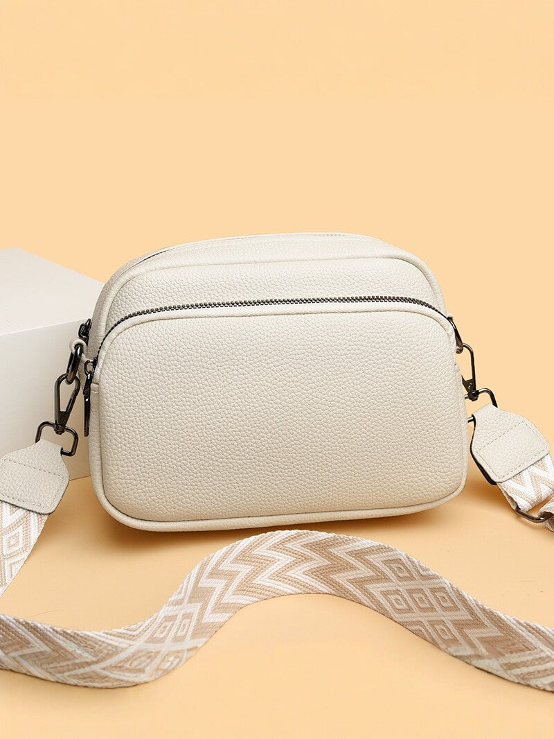 Women's Retro Crossbody Bag Small PU Leather Shoulder Purse