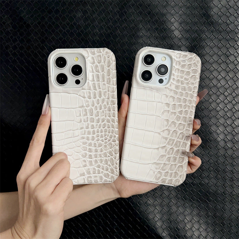 Gradient Crocodile Pattern iPhone Case