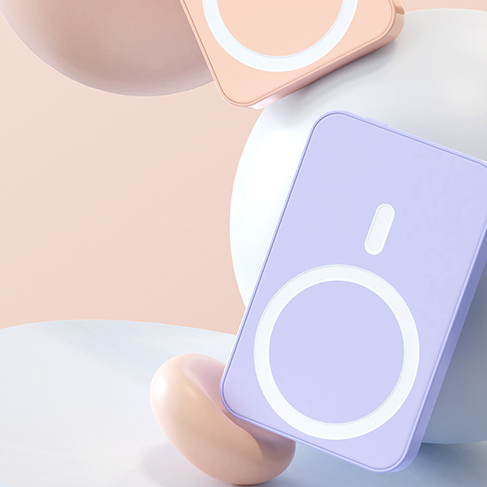Magnetic Wireless Portable Power Bank