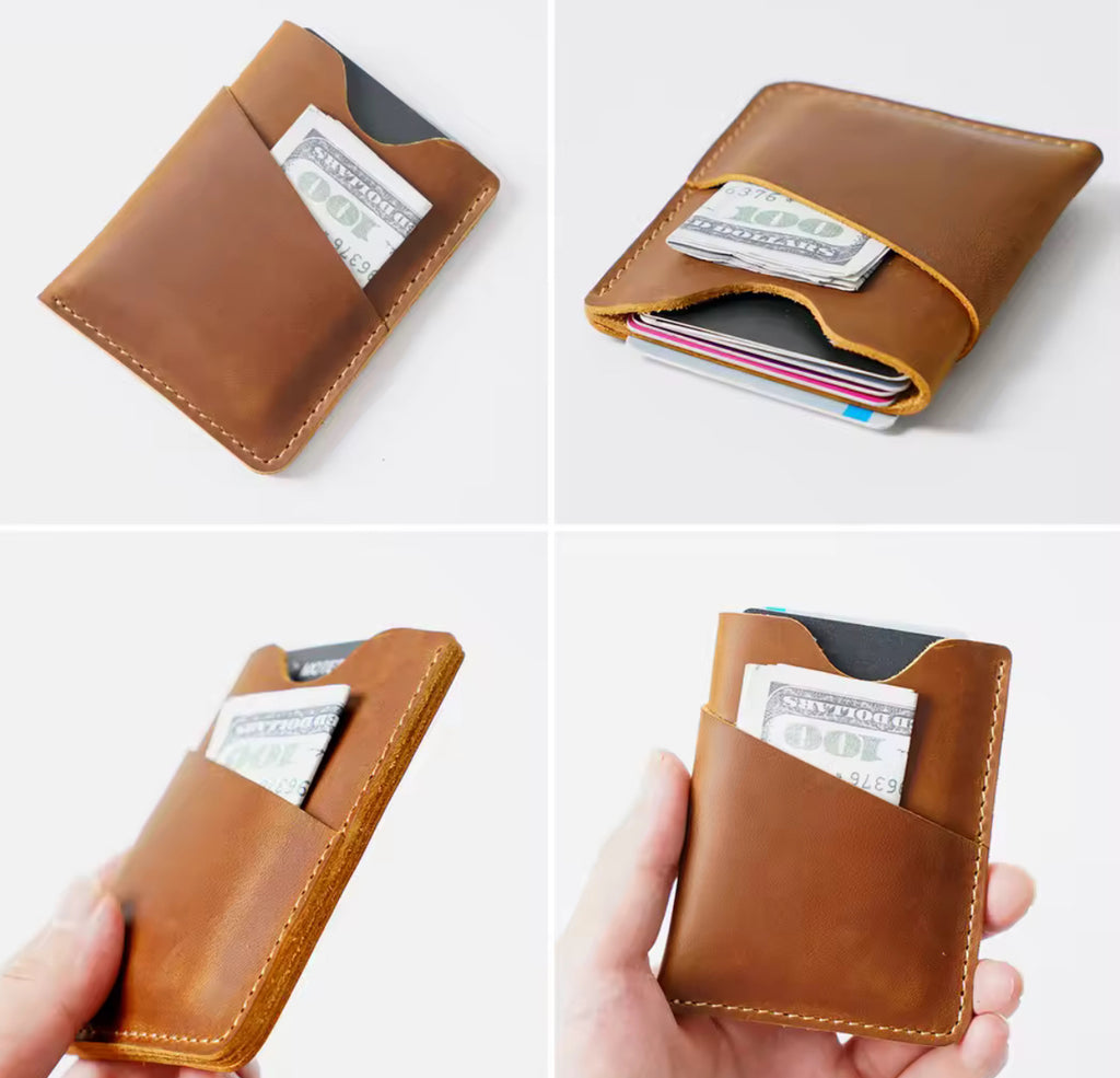 Lux leather cardholder