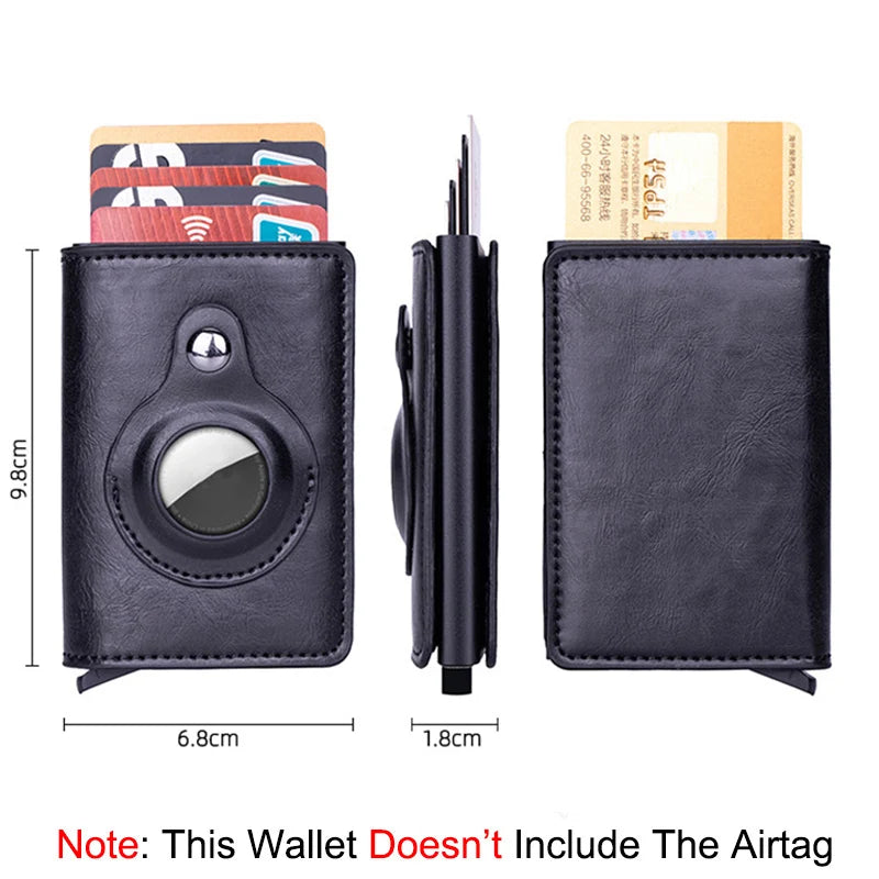 Men Wallet for Airtag Card Holder