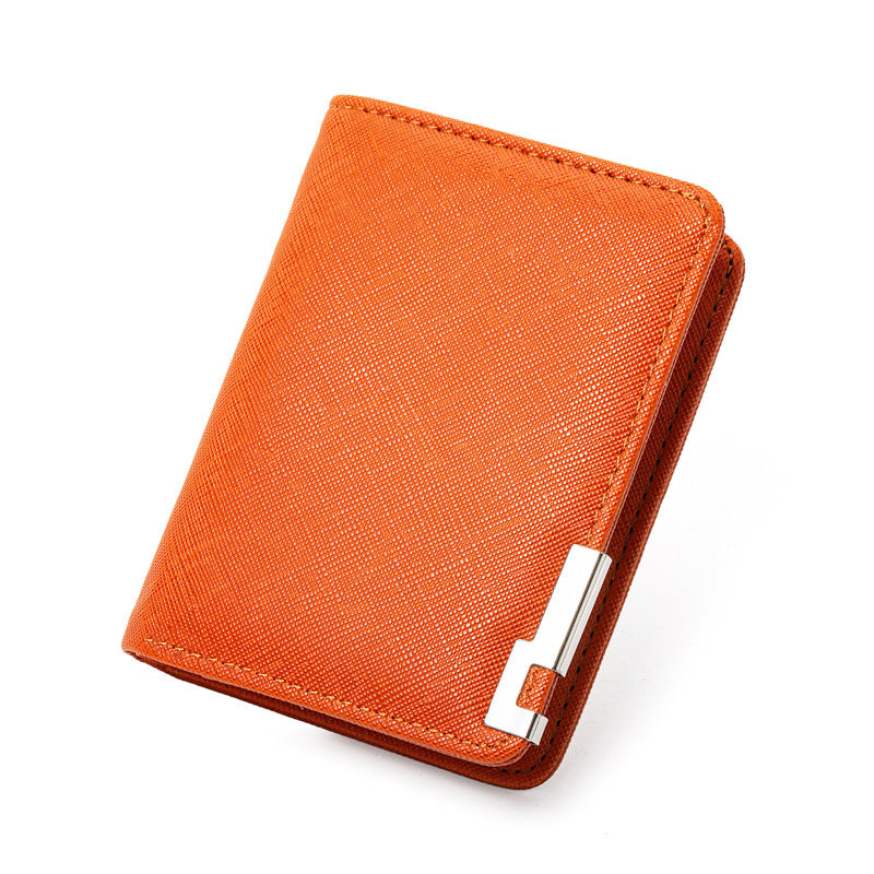 Ultra-Thin Metal Edge Mens Wallet