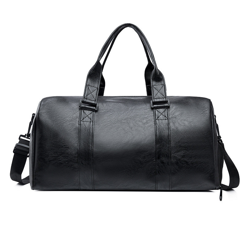 Textured Travel Bag with Shoe Compartment