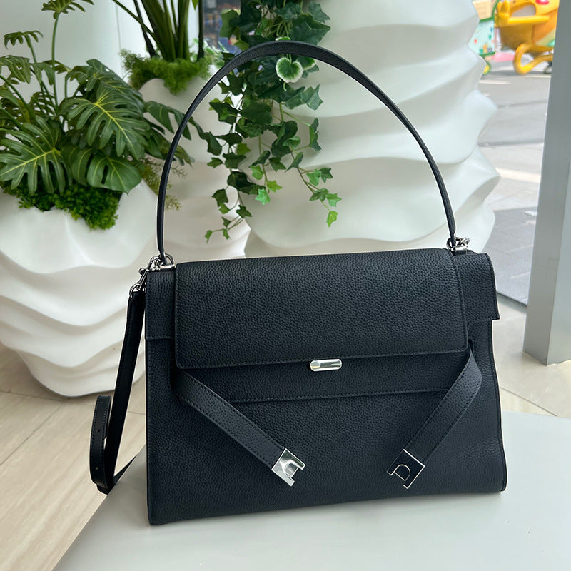 Retro Genuine Leather Handbag