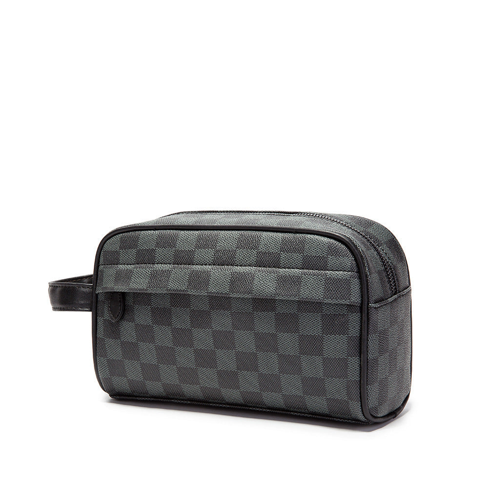 Woven Patchwork Clutch Bag for Men