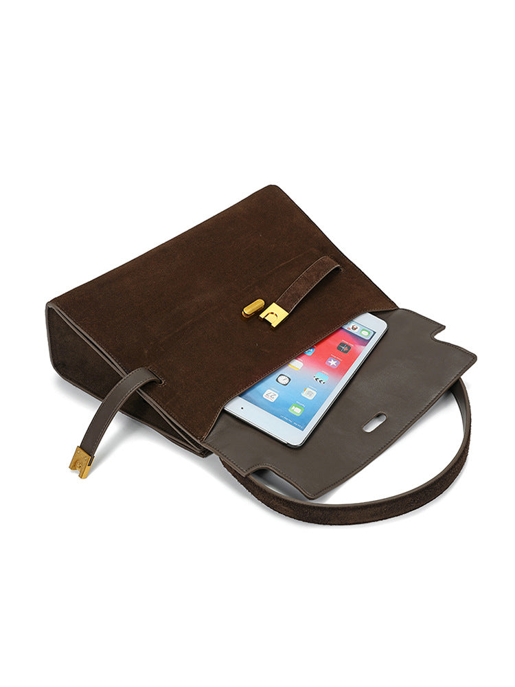 Retro Genuine Leather Handbag